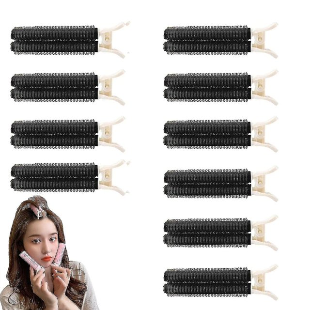 10 pinzas para dar volumen al cabello, pinzas para dar volumen a la raíz del cabello, pinzas para el cabello esponjosas, rizadores de cabello hechos a mano para cabello largo y corto