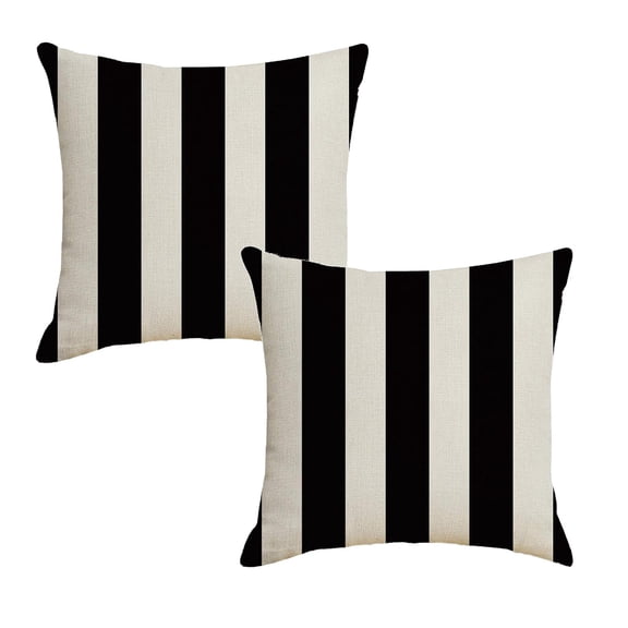 GWAABD Black And White Outdoor Pillows Case Outdoor pillowcase Decorative Throw Pillows Black White Waterproof Hugging Pillow Household Design Pattern Sand Pillow