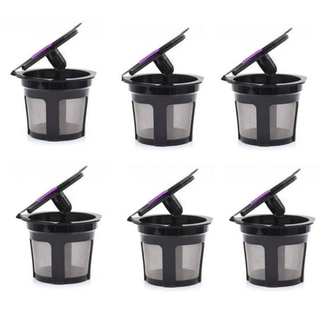 

Goodhd Refillable Reusable K-Cup K Carafe Coffee Filter Pod for Keurig 2.0 1.0 Coffees