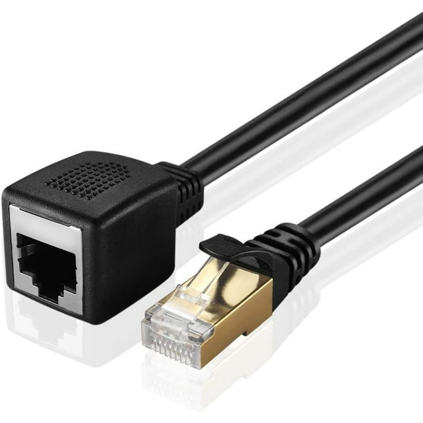 Acheter Répartiteur de prise RJ45, câble Ethernet, adaptateur réseau LAN, 1  mâle à 3 ports femelles, pour accessoires informatiques ménagers