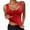 Red, variant on WCJM Black Thermal Underwear Tank Tops Lined Base Layer Cold Weather Winter Thermal Shirts Long Men Thermals Top And Bottom