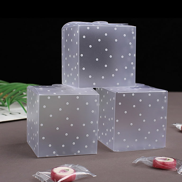 Pianpianzi Storage Fabric Bins Baskets for Organizing And Storage Container  Boxes for Storage Box Wedding Box Dot Packaging Candy Box White Candy