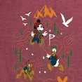 thumbnail image 3 of Mickey & Friends - Adventure Map - Women's Short Sleeve Graphic T-Shirt, 3 of 5