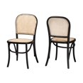 thumbnail image 1 of Baxton Studio Cambree - Chaise - Rotin - Brun Naturel (Lot de 2), 1 of 1