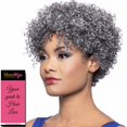 thumbnail image 3 of Foxy Silver Wigs Rosa Wig Color FS4/30 - Short Rich Bouncy Layers Corkscrew Curls Fusion Heat Synthetic Fiber Womens Lightweight Average Cap Bundle Maxwigs Hairloss Booklet, 3 of 3