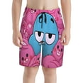 thumbnail image 3 of Amazing World of Gum-bal Swim Trunks for Boys Beach Short with Drawstring Swimsuit Pants, 3 of 8