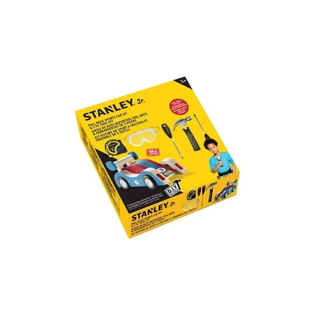 Stanley Jr Pull-Back Sports Car Kit And 5-Piece Tool Set