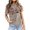 Light Gray, variant on Graphic Tees for Women T-Shirts Ladies Fashion Casual 3D Digital Print Short Sleeve Crew Neck Top Green XL