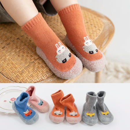 

Baby Toddler Girls Grip Socks 0-12 1-3 3-5 Year Old Anti Slip Socks Girl 0-5 Yr Old Gift