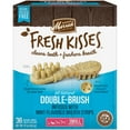 thumbnail image 2 of Merrick Fresh Kisses Double-Brush Dental Dog Treats with Mint Breath Strips, 36 Brushes (Pack of 2), 2 of 8