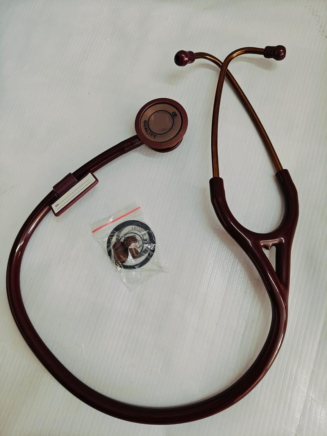 Cardio 3 Monitoring Stethoscope, Copper-Finish Chest Piece, Chocolate Tube
