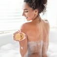 thumbnail image 2 of Unique Bargains 1 Pc Handle Bath Brush Back Scrubber for Bath for Shower 4.72"x2.36" Pink, 2 of 6