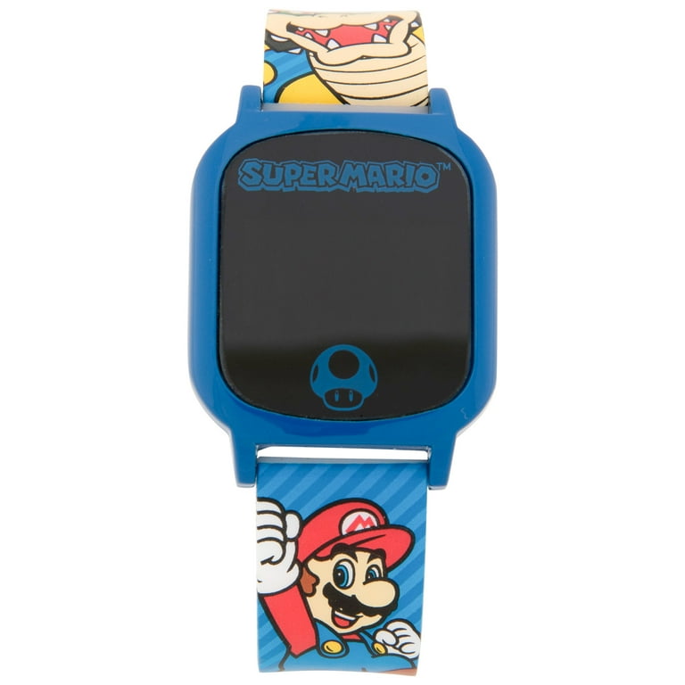 Nintendo Switch Smart watch Nintendo Super Mario Bros Kids LED Watch with Silicone Strap