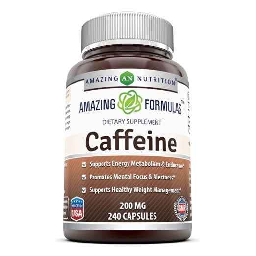 Amazing Formulas Caffeine 200 Mg 240 Capsules