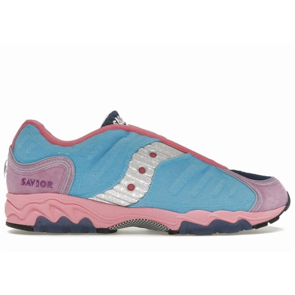 Saucony Men's Matrix Jae Tips No Shoes In The House Blue Pink, from StockX