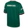 thumbnail image 3 of Men's Colosseum  Green Michigan State Spartans Nothing But The Hits Football Jersey, 3 of 3