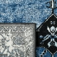 thumbnail image 6 of SAFAVIEH Vintage Hamadan Samia Oriental Area Rug, Blue/Grey, 8' x 10', 6 of 7