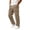 Khaki sweatshirt for men #8, variant on SeCaotees Multi‑Pocket Straight Leg Cargo Pants for Men Drawstring Waist Relaxed Fit Lightweight Fabric Urban Daily Casual Trousers Army Green,L