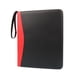 thumbnail image 1 of Carpeta de 9 bolsillos para tarjetas coleccionables, álbumes de colección, expositores y tarjetas de álbum. rojo y negro, 1 of 9