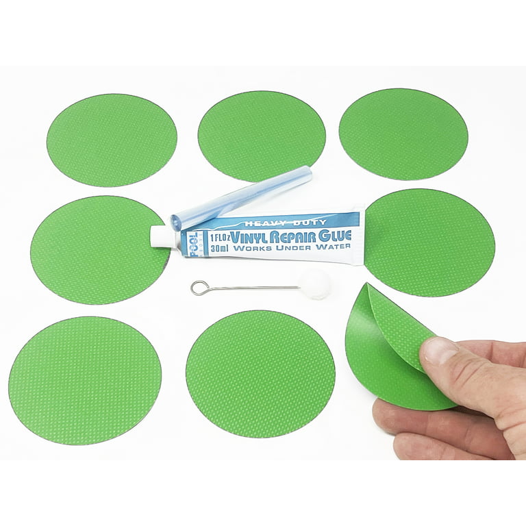 Pool Above Heavy Duty Vinyl Repair Patch Kit with Clear Sealant, Ideal for
