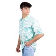 thumbnail image 6 of Realtree Fishing Charter Teal Men's Short Sleeve Shirt | Aspect, 6 of 14