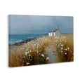 thumbnail image 2 of Stupell Industries Traditional Oceanfront Cottage Wildflowers Canvas Art, 24 x 16, by Petals Prints Design, 2 of 8