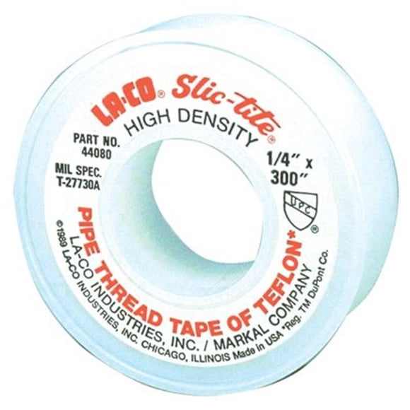 Markal 434-44084 .5 in. X1200 in. Slic-Tite Ptfe Thread Tape