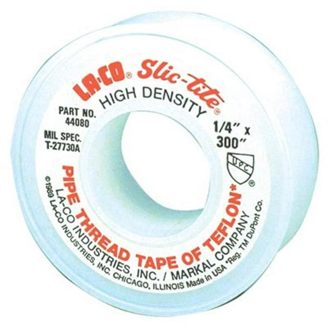 Markal 434-44084 .5 in. X1200 in. Slic-Tite Ptfe Thread Tape