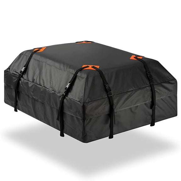 21 Cubic Car Roof Top Rack Carrier Cargo Bag Luggage Storage Soft Box Waterproof