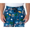 thumbnail image 2 of Seinfeld TV Series Men's Allover Themed Pattern Adult Sleep Pajama Pants, 2 of 6