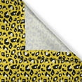 thumbnail image 3 of Ambesonne Animal Print Kitchen Curtains, Leopard Art, 55"x45", Yellow Charcoal Grey, 3 of 3