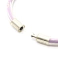 thumbnail image 3 of Pre-Owned CHANEL Sport Line Logo Tube Bangle Bracelet, Rubber, Women's, Purple, 3 of 6