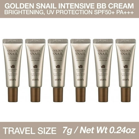 SKIN79 6Pack Travel Size Golden Snail Intensive BB Cream 7g/0.24oz