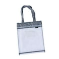 thumbnail image 3 of Bolsa de malla portátil con cremallera para libros de estudiantes, para organizar archivos A4, tareas Gris, 3 of 8
