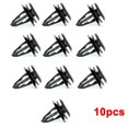 thumbnail image 1 of 10pcs Cord Clips Plastic Black OEM REF 10116060 For MG ZS MG3 Rear Boot Load Cover Parcel Shelf String Cord Clips Retainer, 1 of 5