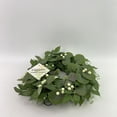 thumbnail image 3 of FSHVFU Artificial wreaths,Artificial Spring Summer Christmas Greenery Wreaths for Front Door Green Eucalyptus Leaf Wreath Decor Boxwood with Big Berries for Farmhouse Outside Year Round, 3 of 8