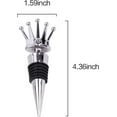 thumbnail image 2 of Jinsinto Lot de 2 Bouchons de Vin, Bouchons de Couronne Réutilisables pour Vin, 2 of 5