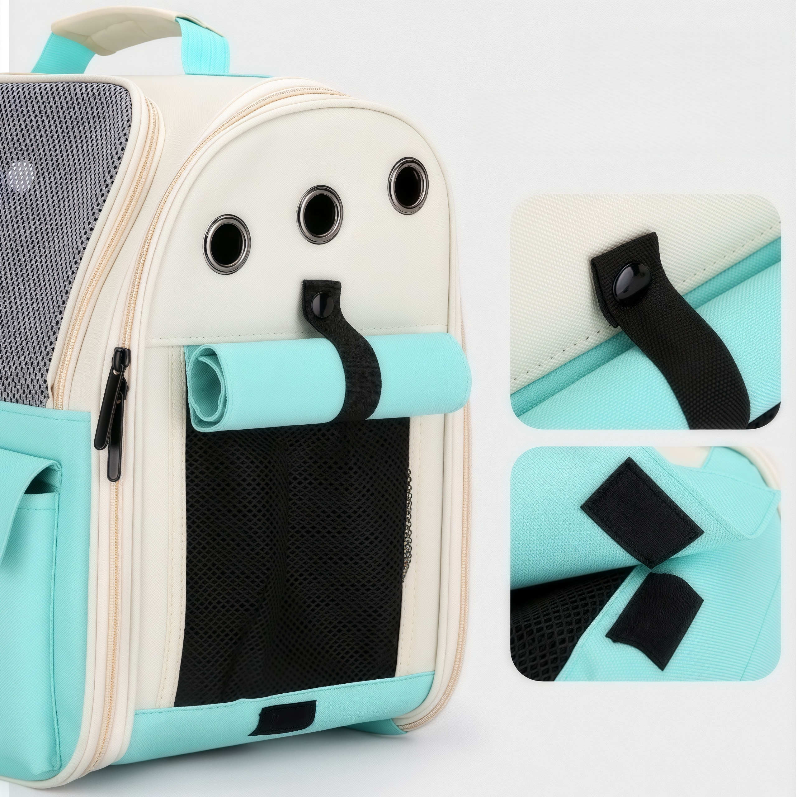 Convenient Portable Cat Backpack With Spacious Compartment For Pets