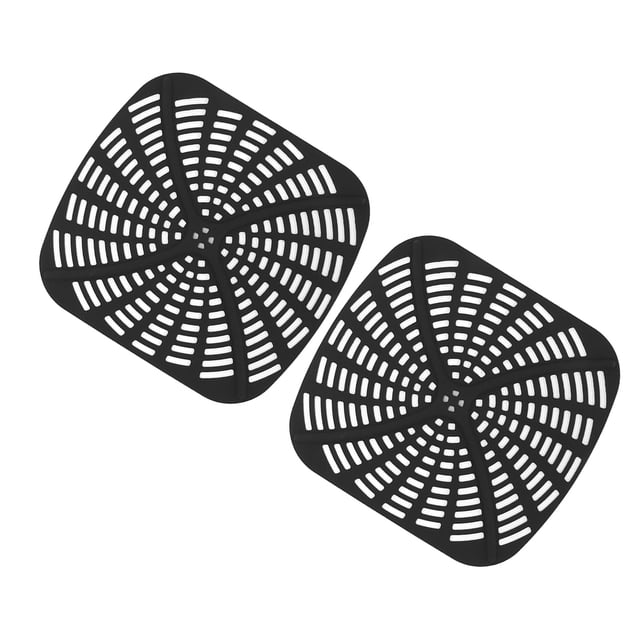 Silicone Fryer Liner Scratch Resistant Mat for Foodi AG301 Fryer 2pcs, Keep Fryer and Safe, Reusable Silicone Liner