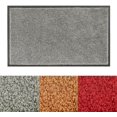 thumbnail image 1 of CPDD Durable Front Door Mat - Absorbent Machine Washable Doormat Outdoor Indoor Entry CPDD with Non-Slip Rubber Backing for High Traffic Areas, 35”x23.5”, Grey Grey 35*23.5in, 1 of 7