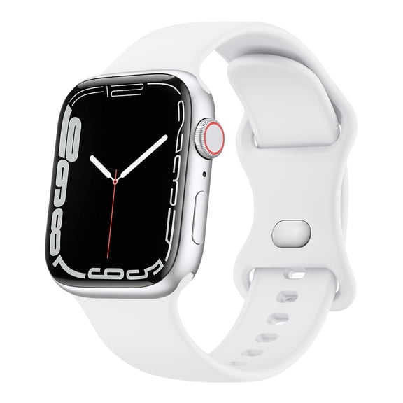 Wanme Bands Compatible with Apple Watch 38mm 40mm 41mm 45mm 44mm 42mm 49mm for Women Mne, Colorful & Soft Silicone Strap for iWath SE Series 9 8 7 6 5 4 3 2 1 Ultra