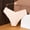 Beige, variant on Under $2 Underwear Women Summer Wavy Edge Hipster Cheeky V Front Cut Silky Thong Seamless Stretch No Show Cotton Crotch Multi Color S-XL