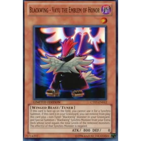 YuGiOh 2010 Collector Tin Blackwing - Vayu the Emblem of Honor