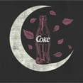 thumbnail image 2 of Women's Coca Cola Distressed Fall Crescent Moon  Graphic Tee Black Large, 2 of 4
