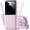 A: 15000mAh Lavender, variant on CEWIIAOA Portable Charger Power Bank - 15000mAh Battery Pack Portable Phone Charger with Built in Cable 22.5W Fast Charging Powerbank Compatible with iPhone Android Samsung Phone, Lavender