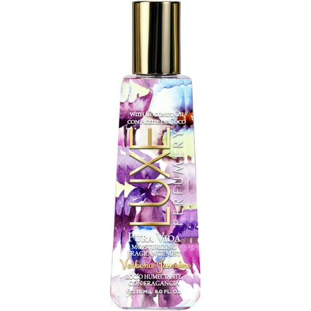Pura Vida Verbena Jasmine by Luxe Perfumery, Moisturizing Fragrance Mist for Women, 8.0