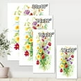 thumbnail image 4 of Designart ' Colorful Bouquet Of Wildflowers In Nature ' Farmhouse Canvas Wall Art Print, 4 of 4