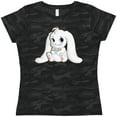 thumbnail image 3 of Inktastic Adorable Easter Bunny Women's T-Shirt, 3 of 5