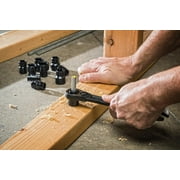 Crescent CPTAW8 11 Pc. Pass-Thru X6 Black Oxide Adjustable Wrench and Spline Socket Set
