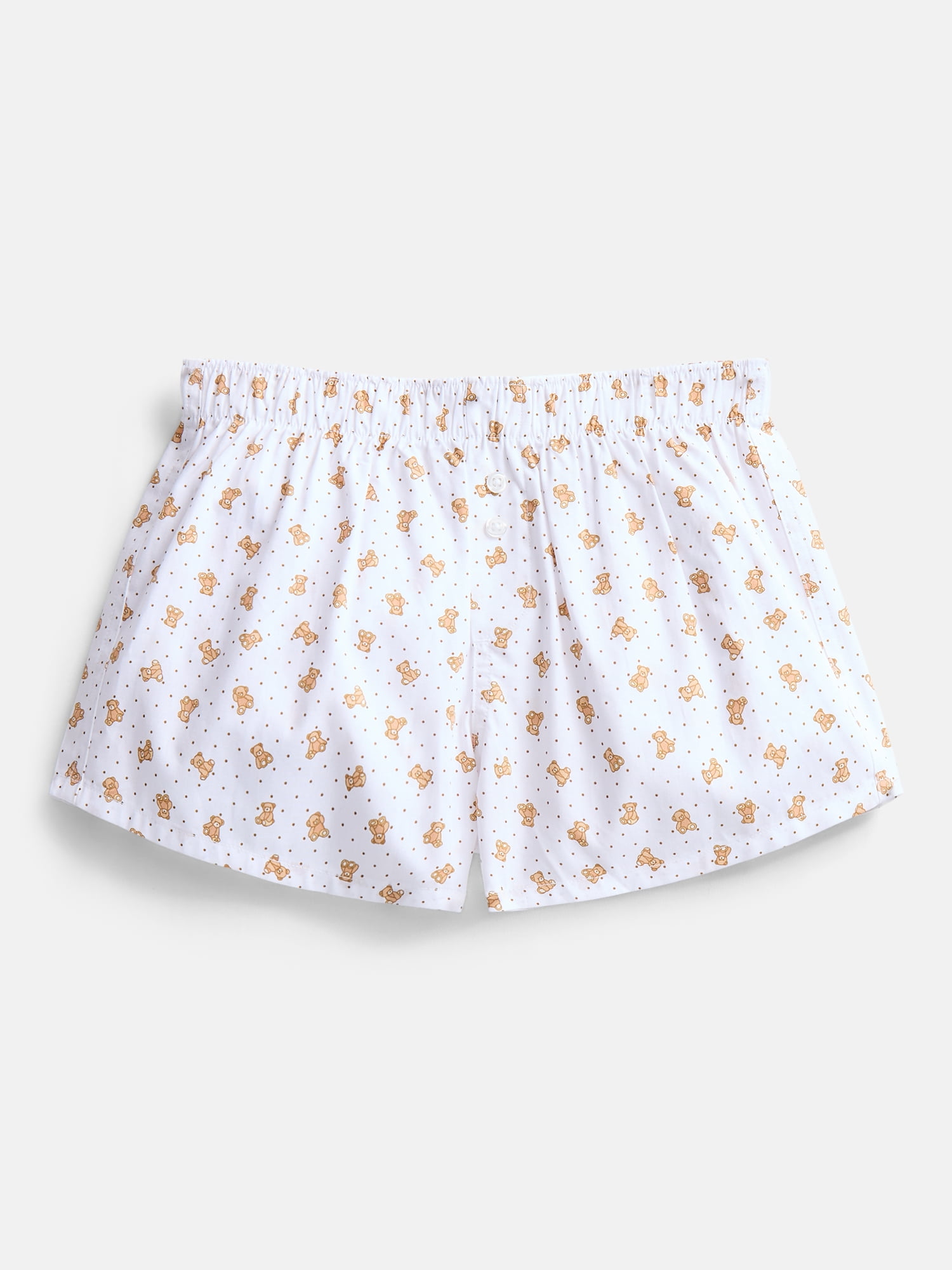 Weekend Academy Girls Cotton Blend Boxer Shorts, 2-Pack, Sizes XS-XXL